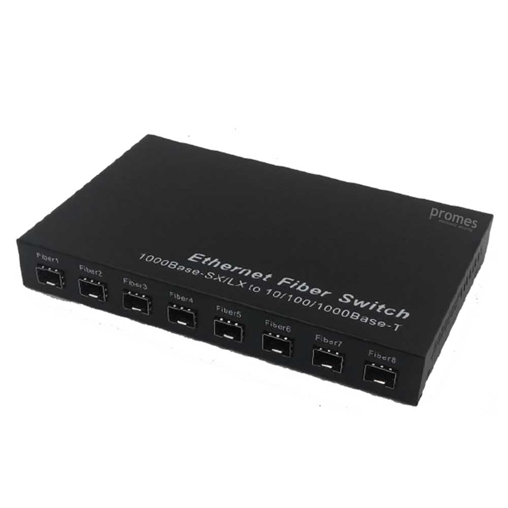 PR-S08F Fiber Switch